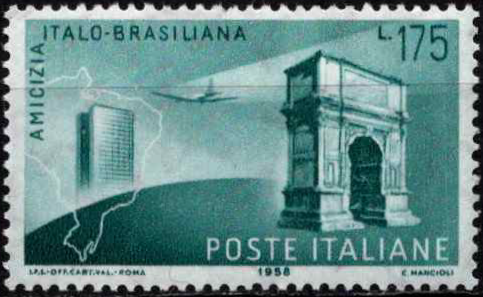 Italijos-Brazilijos draugystės ir Italijos prezidento Džovanio Grončio kelionės į Braziliją proga