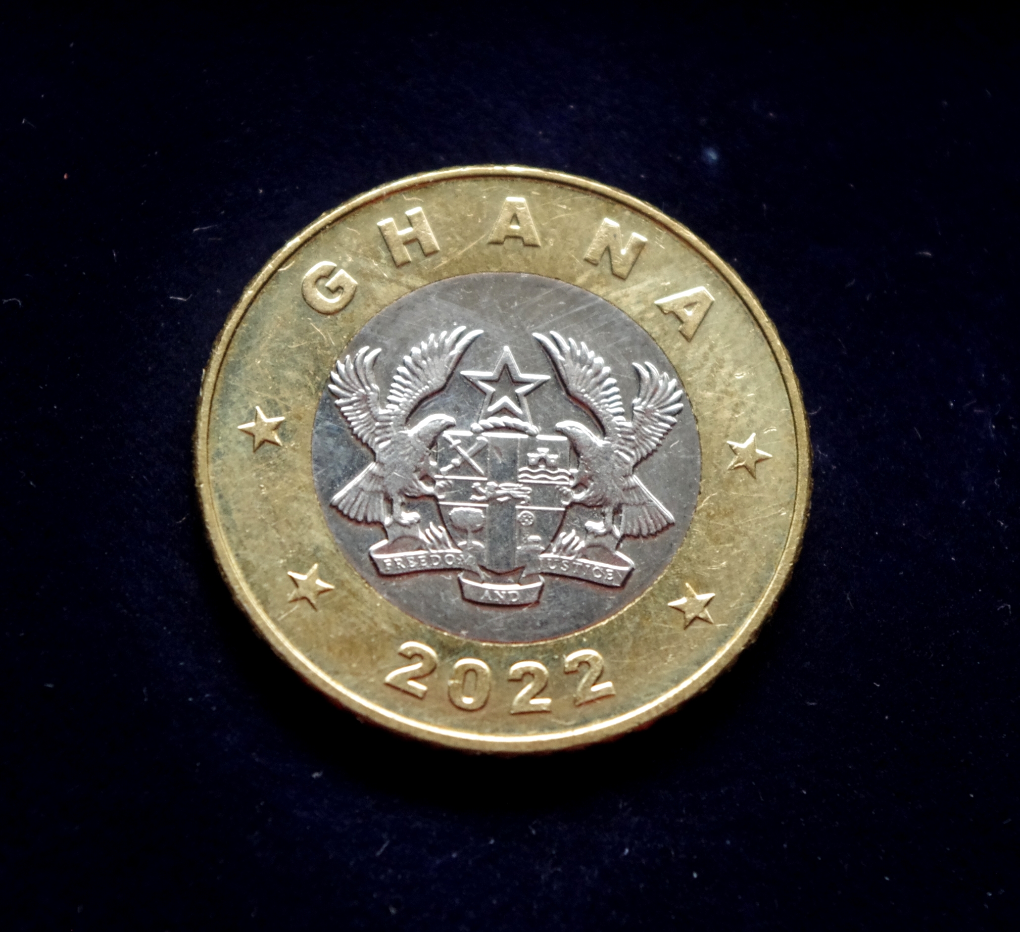 Ganos 1 sedžio moneta