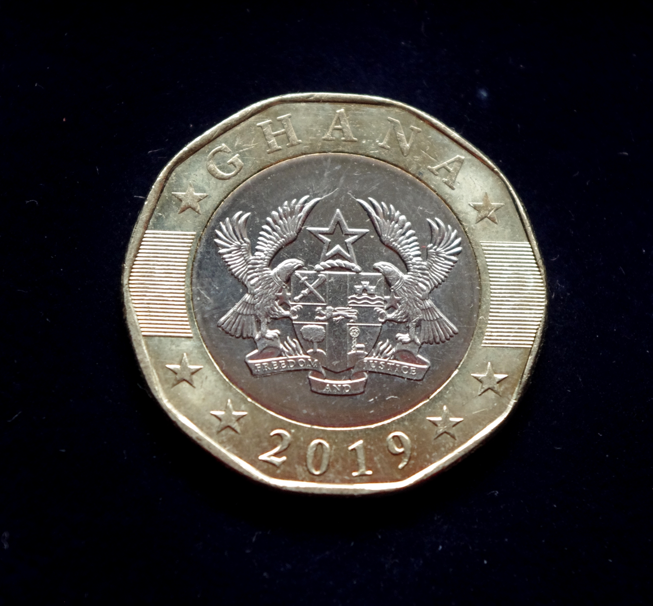 Ganos 2 sedžių moneta