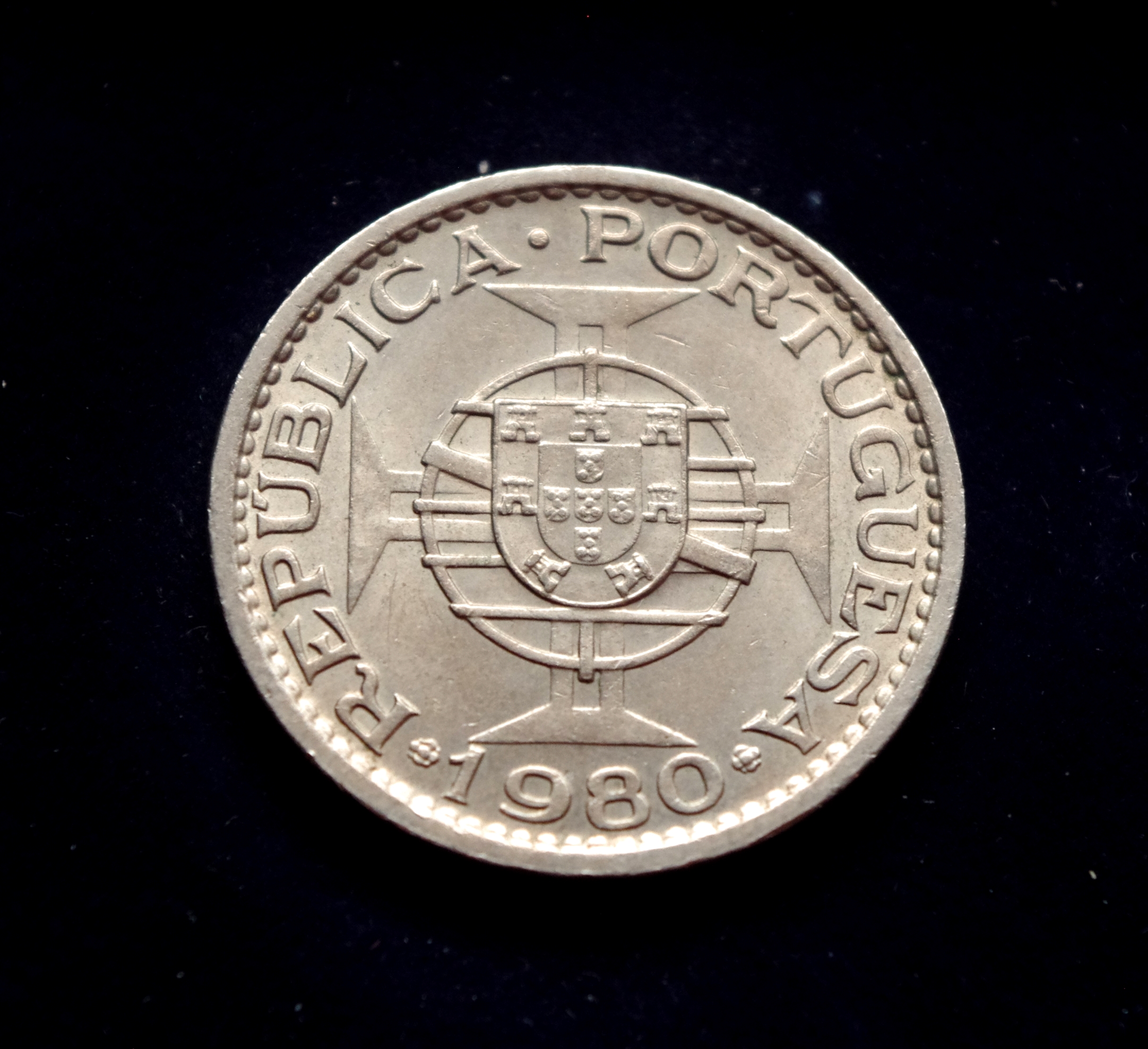 Portugalijos Makao 1 patakos moneta