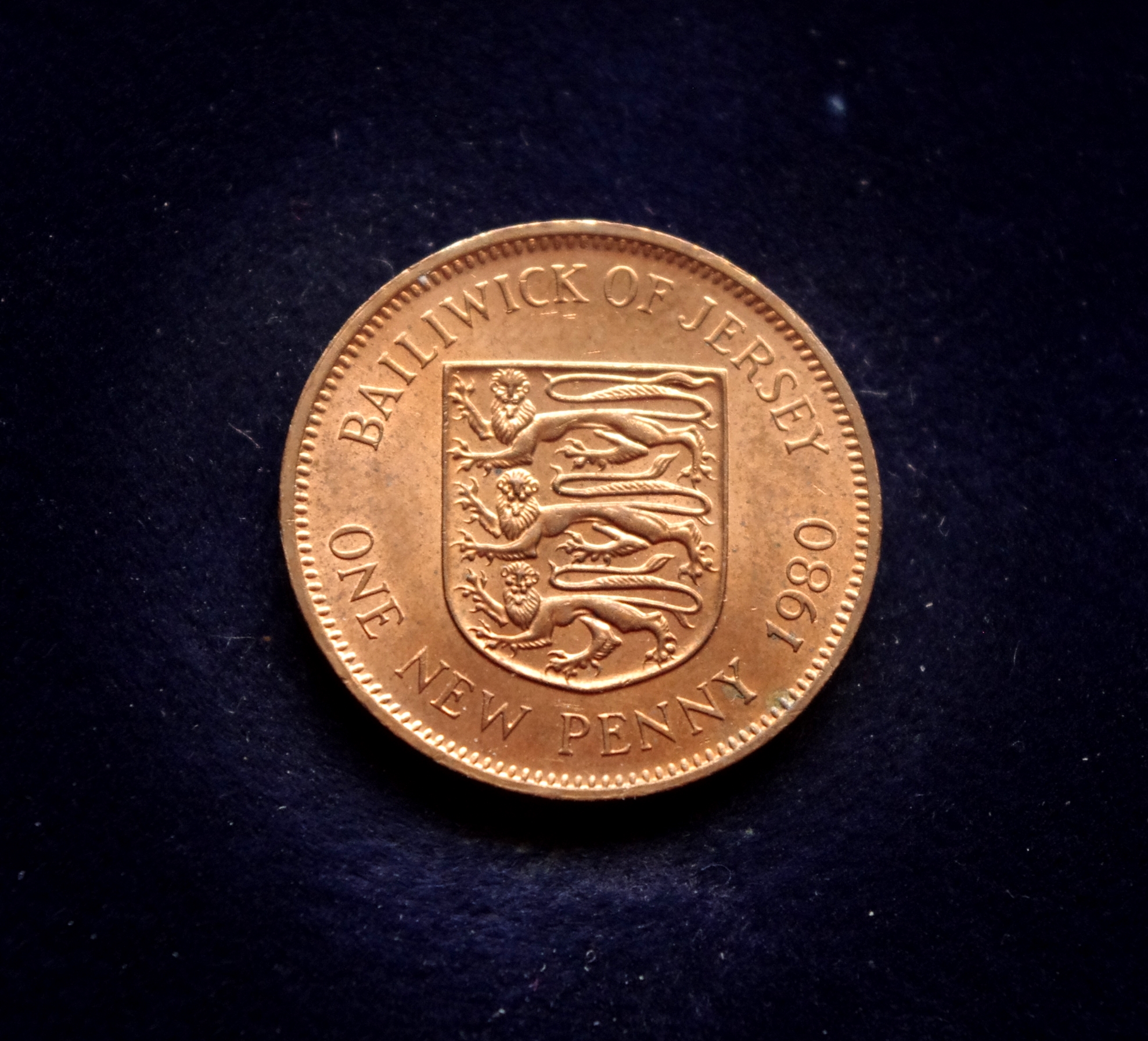 Džersio 1 naujojo penso moneta