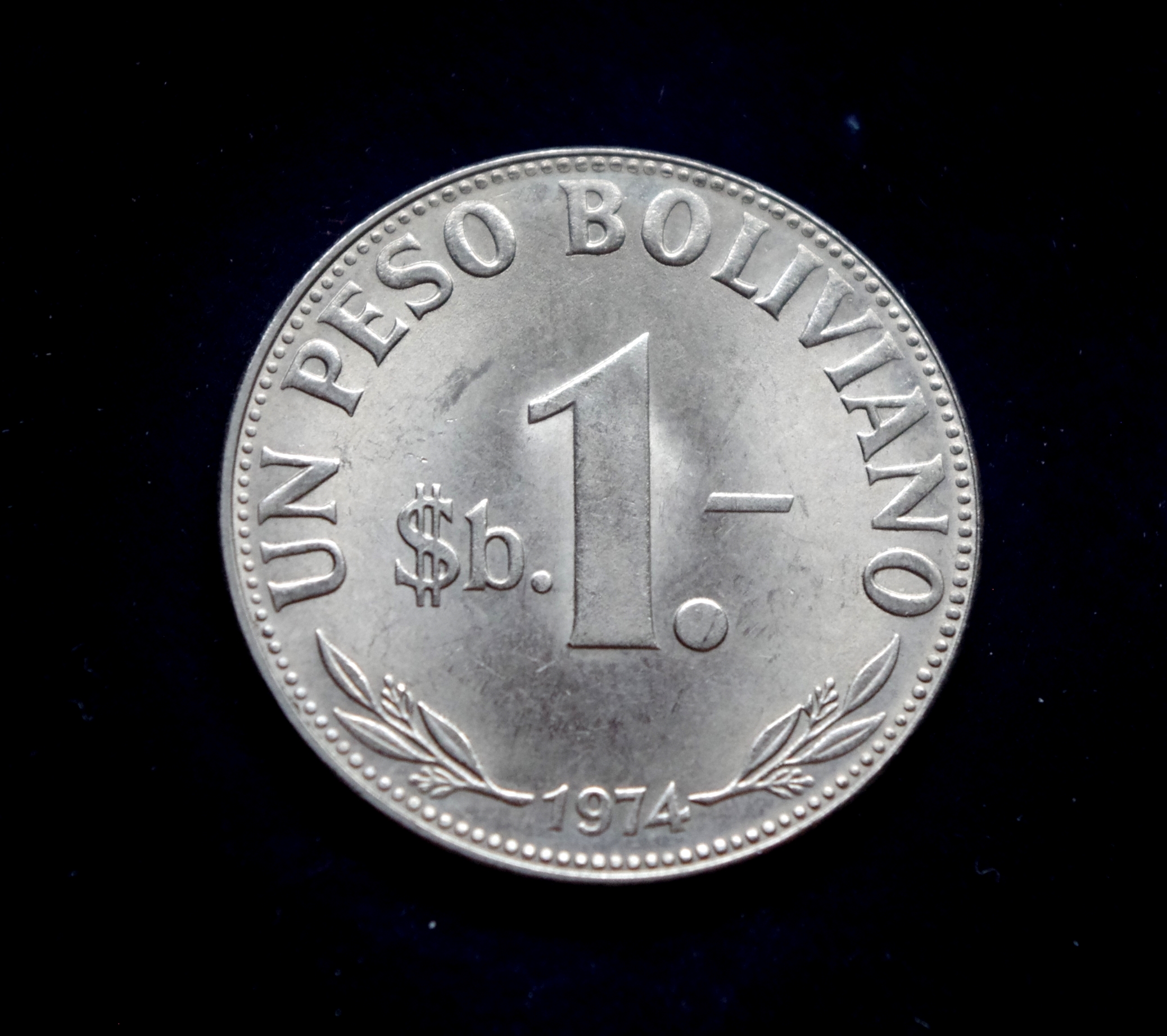 IMGP0879 Bolivijos 1 peso moneta