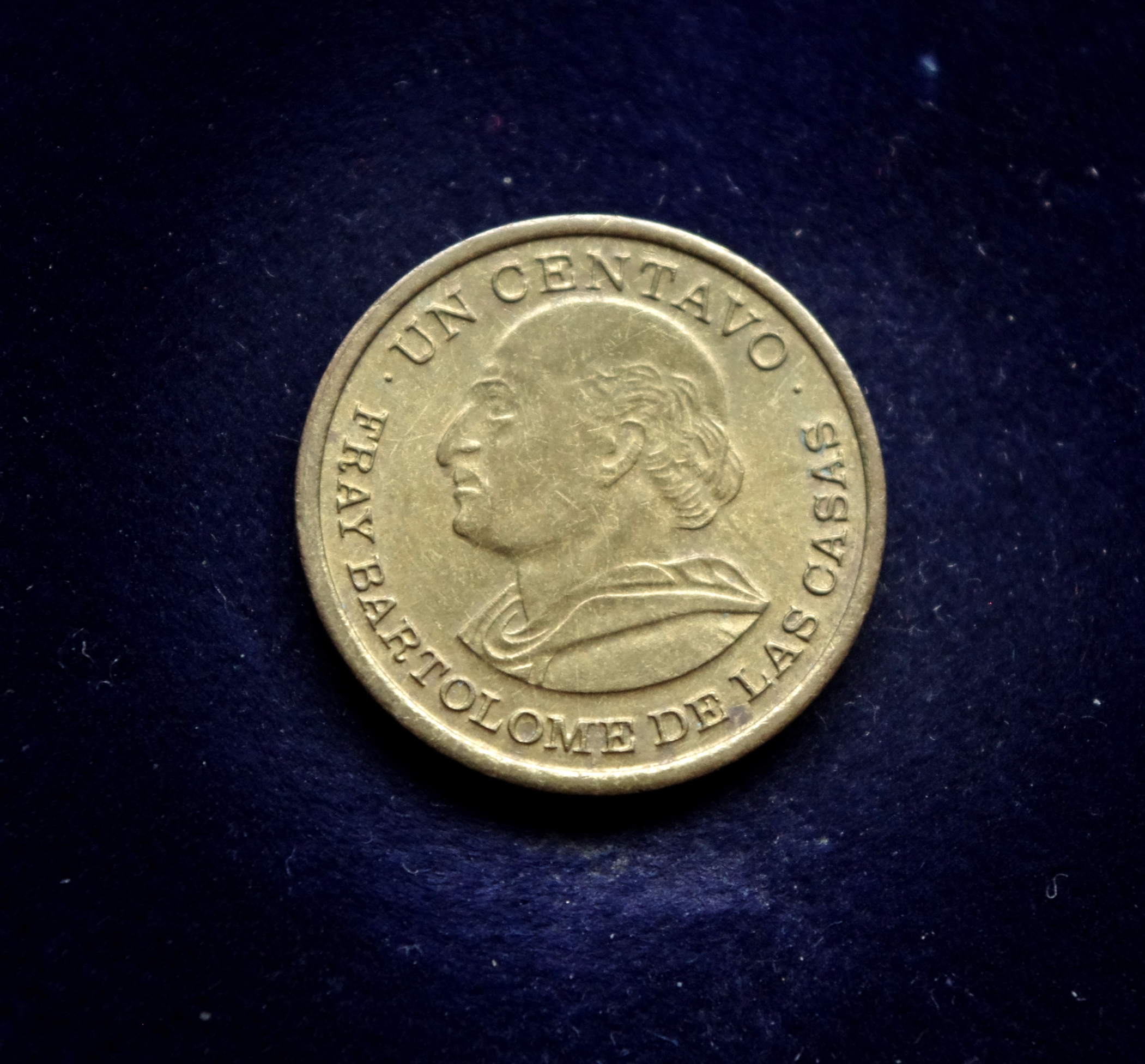 Gvatemalos 1 sentavo moneta