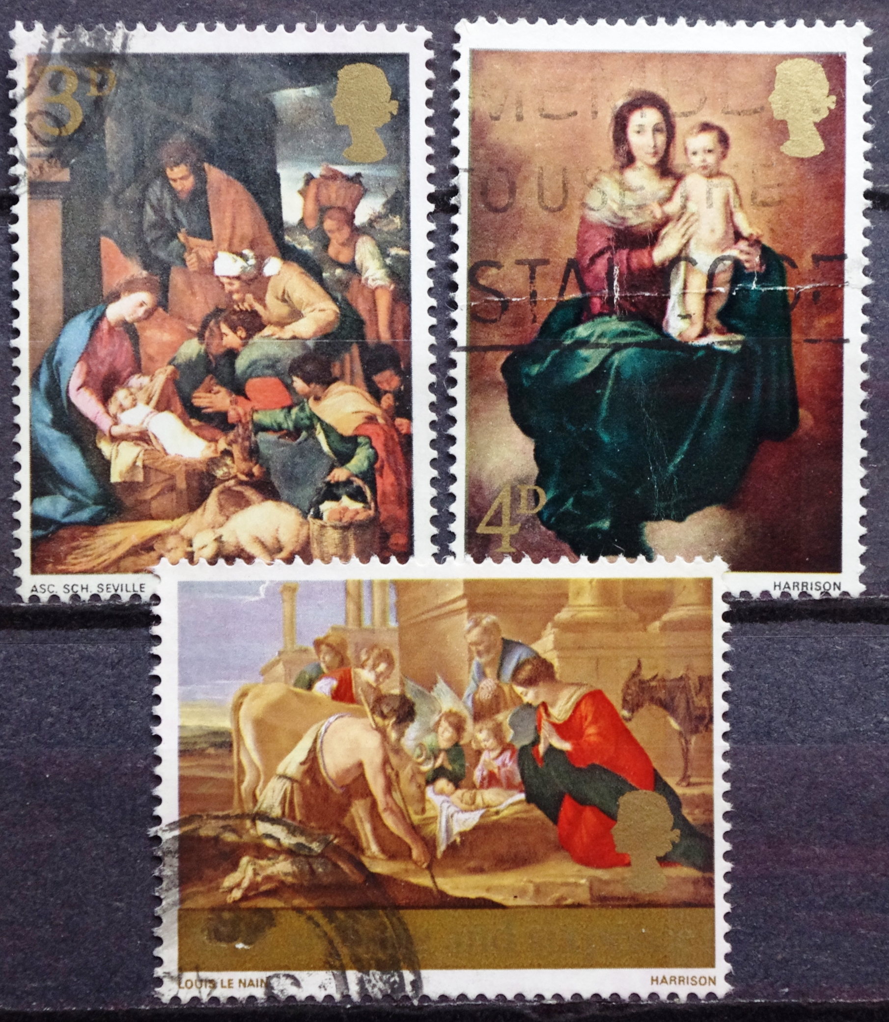 Pašto ženklas, Jungtinė Karalystė. Šv. Kalėdos