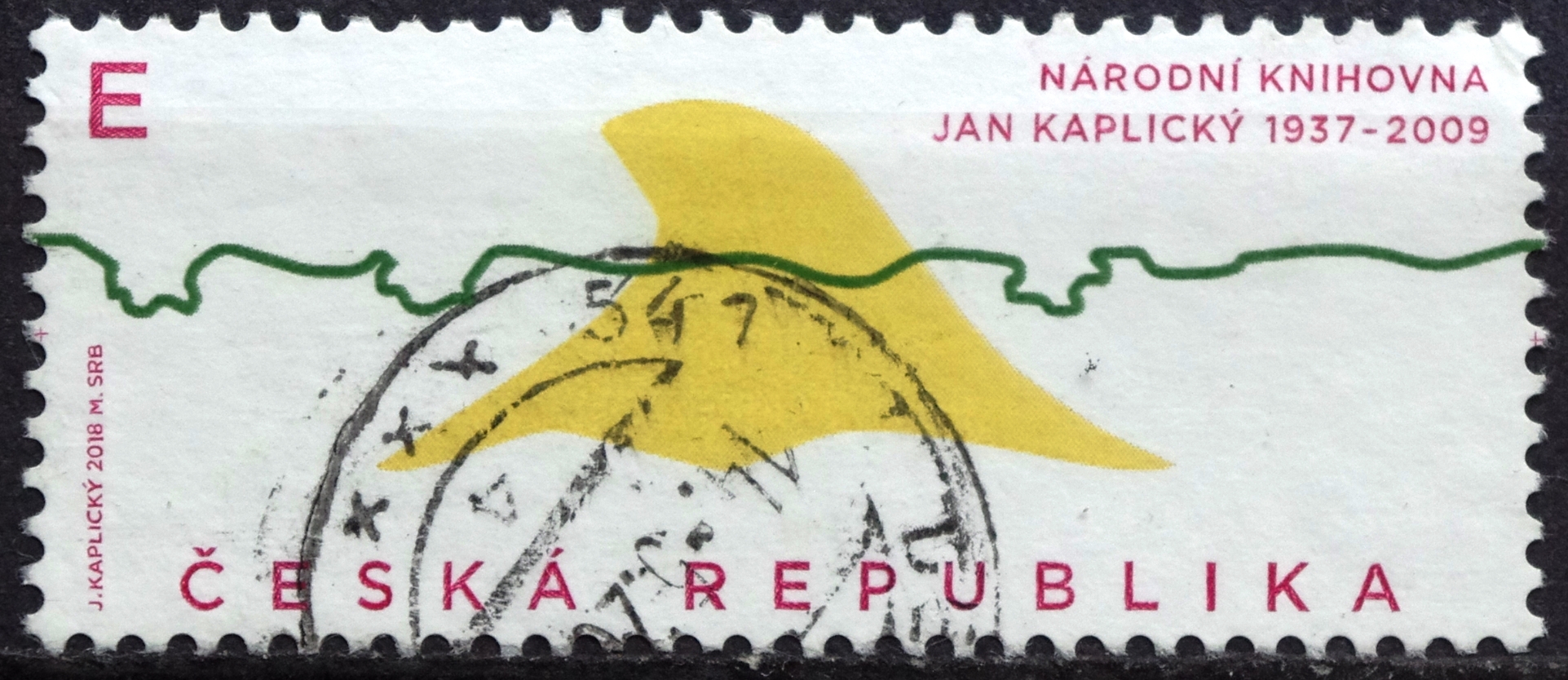Pašto ženklas, Čekija. Čekų dizainas – Jan Kaplický