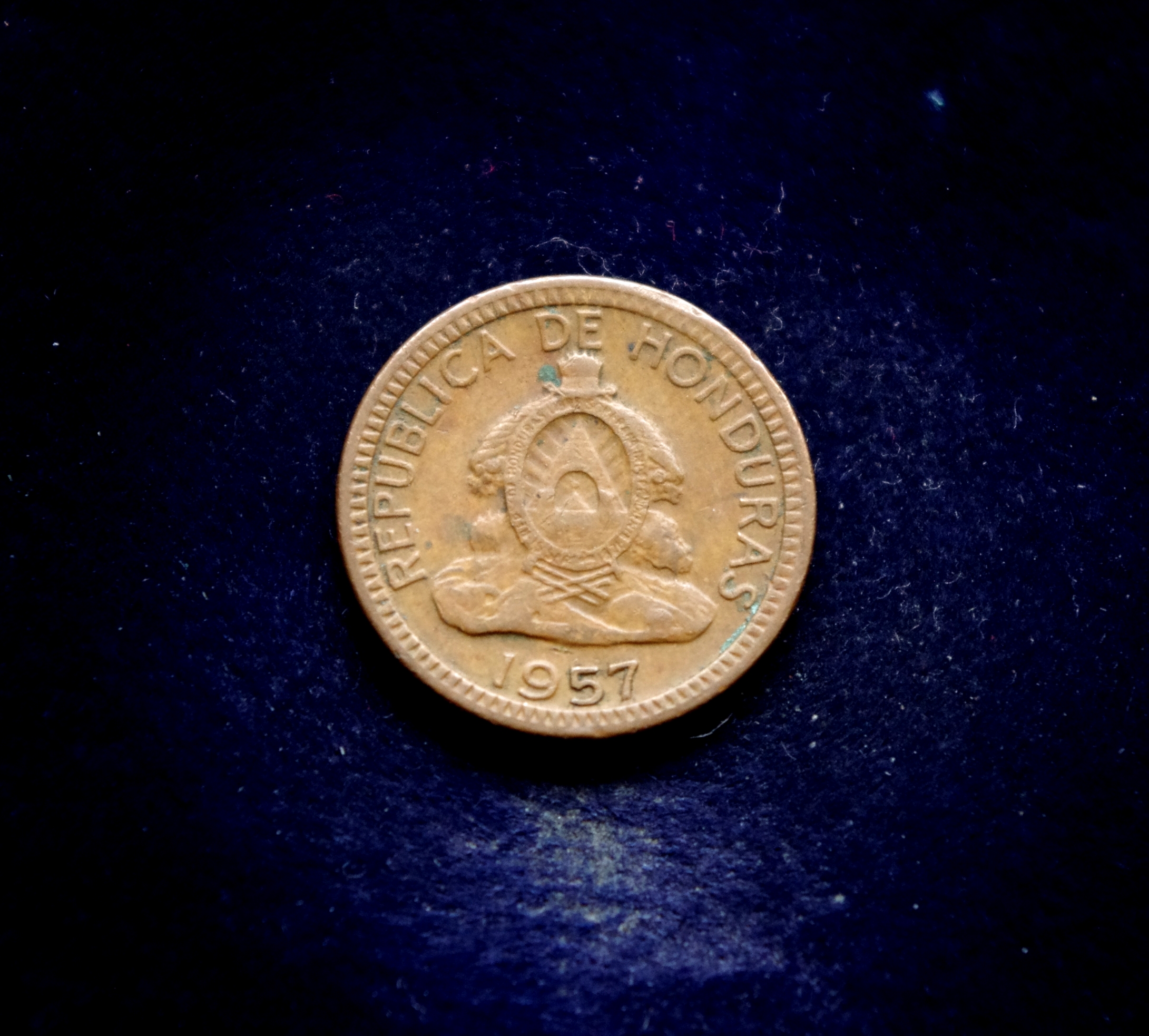 Hondūro 1 sentavo moneta