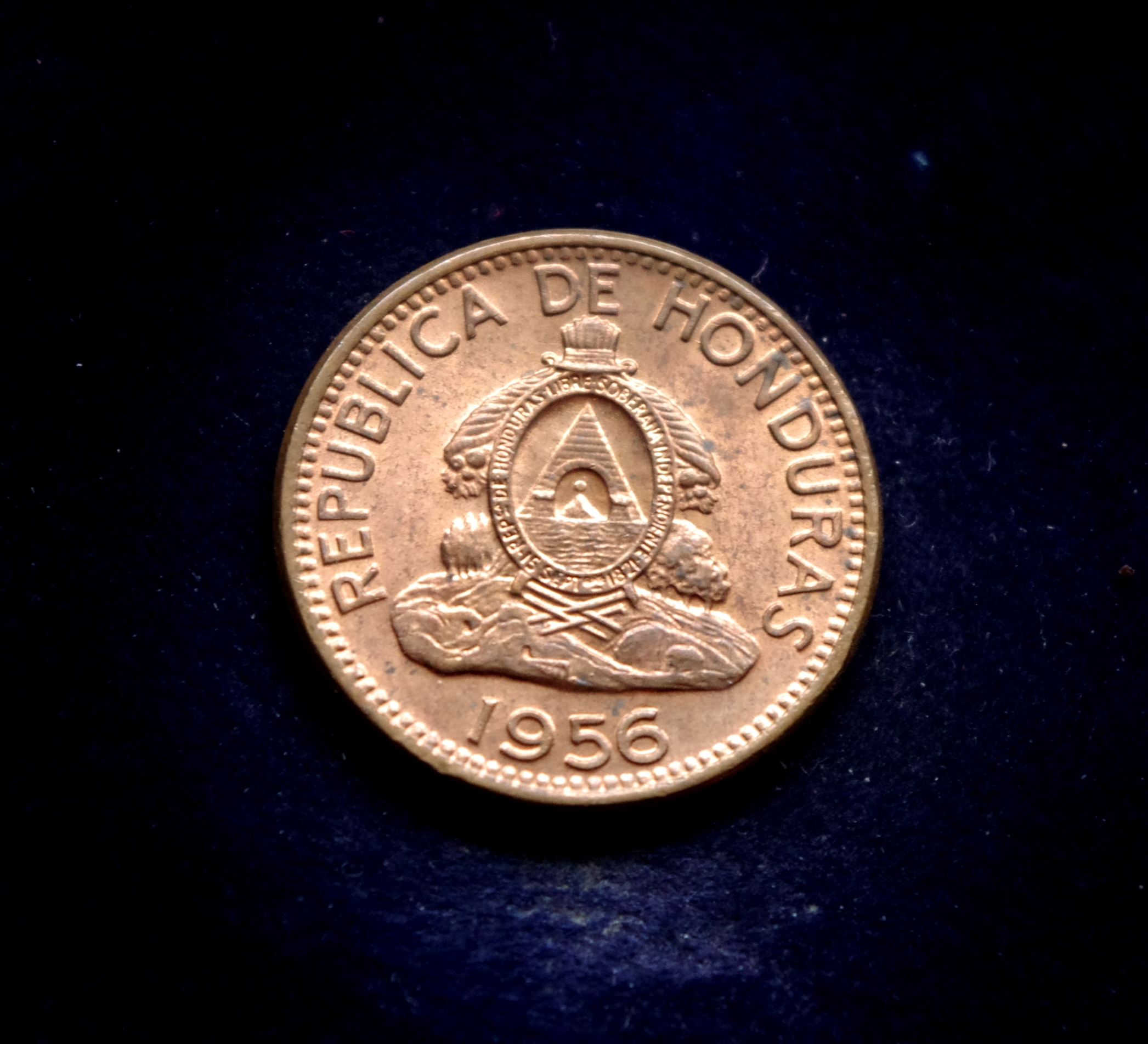 Hondūro 2 sentavų moneta