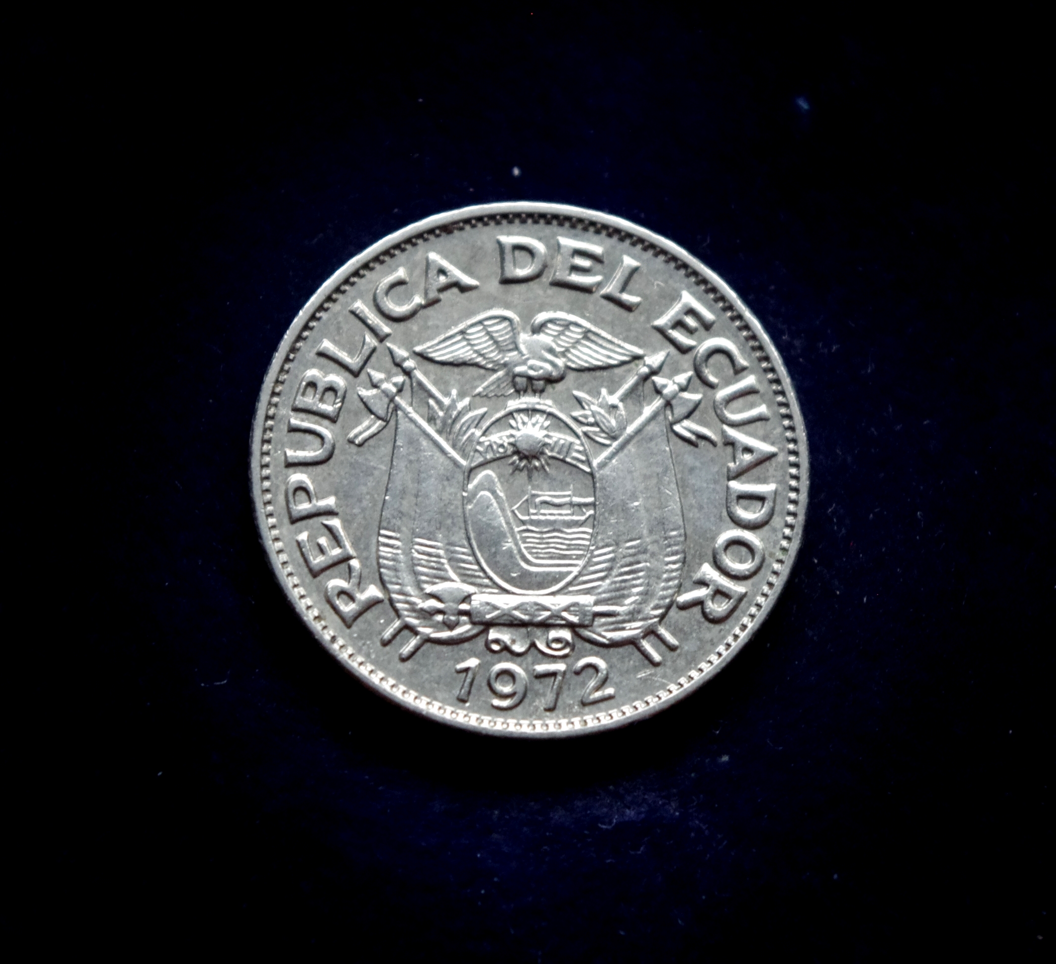 Ekvadoro 20 sentavų moneta