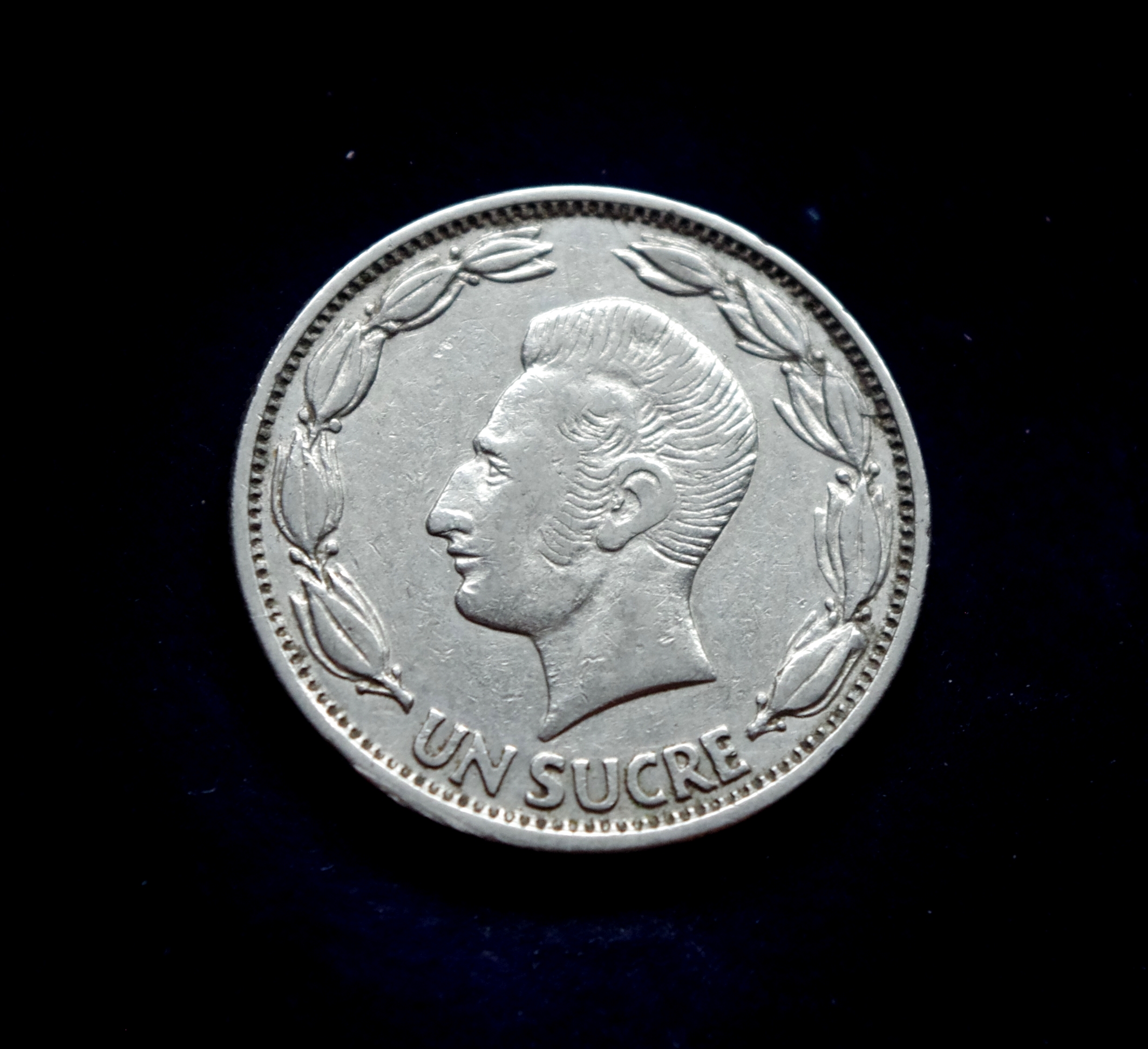 Ekvadoro 1 sukrės moneta