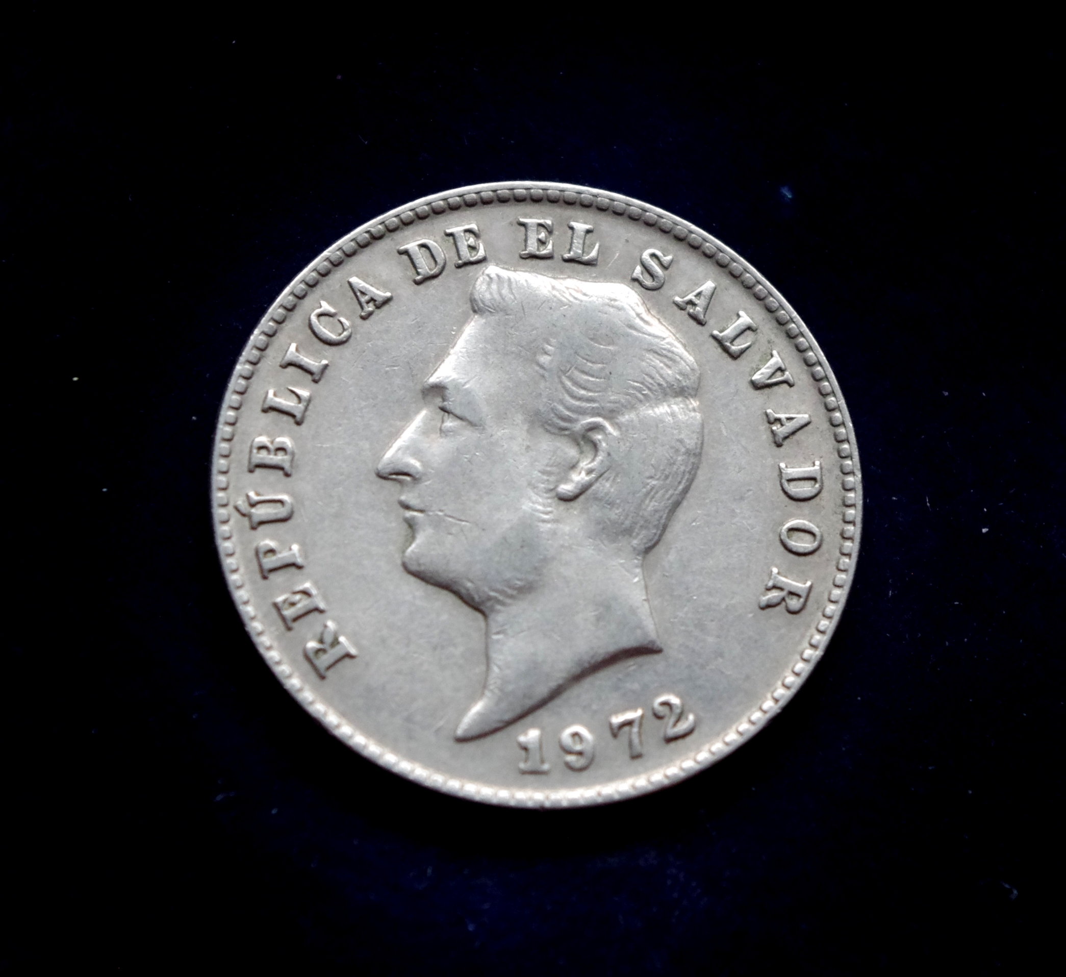 Salvadoro 10 sentavų moneta. Fransiskas Morasanas - Centrinės Amerikos Federacijos prezidentas