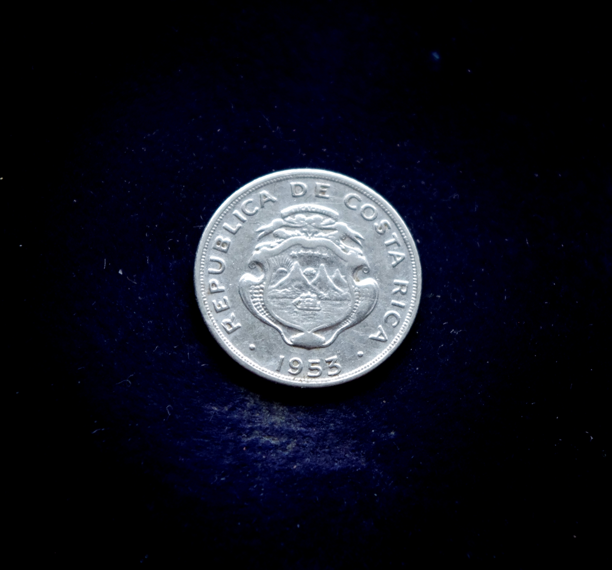 Kosta Rikos 5 sentimų moneta