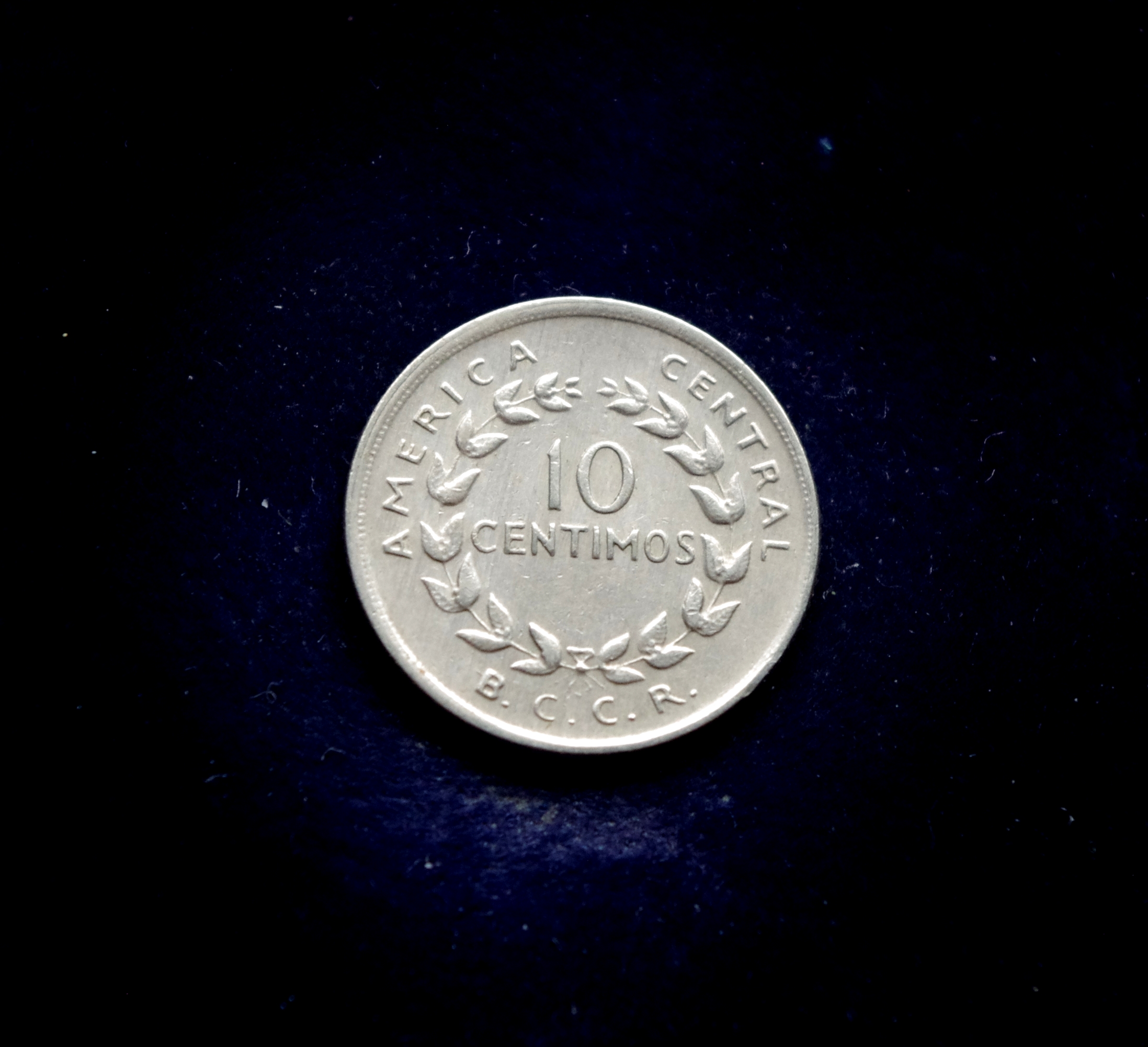 Kosta Rikos 10 sentimų moneta