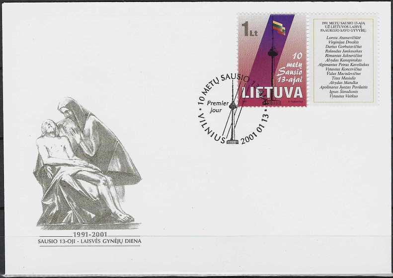 Pirmos dienos vokas. 1991 m. Sausio 13 d. įvykių dešimtmetis