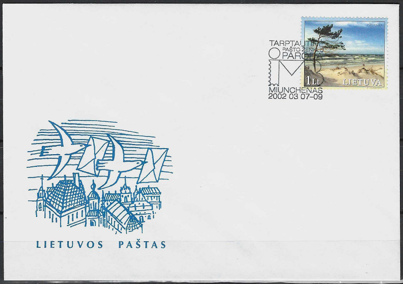 Kolekcinis vokas. 2002 m. tarptautinė pašto ženklų paroda Miunchene