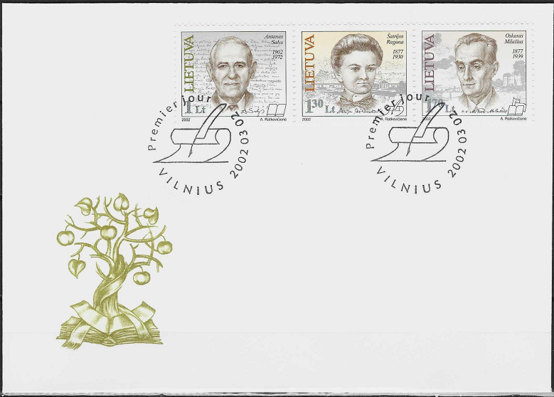 Pirmos dienos vokas. Žymūs žmonės: Antanas Salys, Šatrijos Ragana, Oskaras Milašius