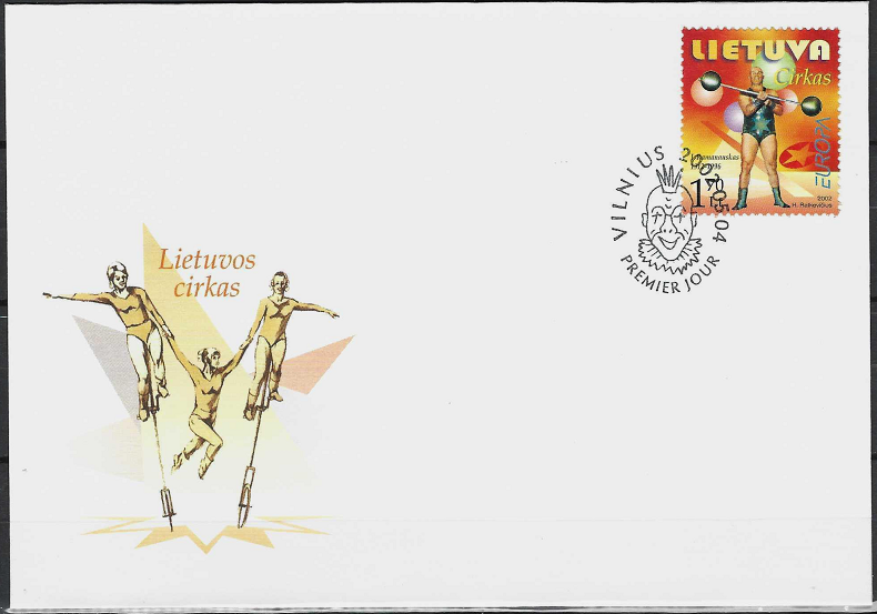 Pirmos dienos vokas. Europa: Cirkas. J. Ramanauskas