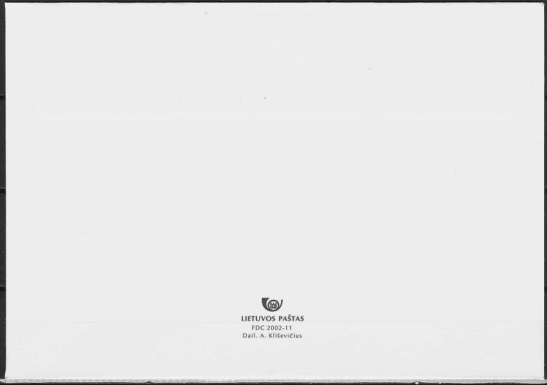 Pirmos dienos vokas. Klaipėdos miestui - 750 metų