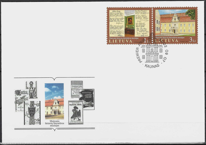 Pirmos dienos vokas. Maironio lietuvių literatūros muziejus