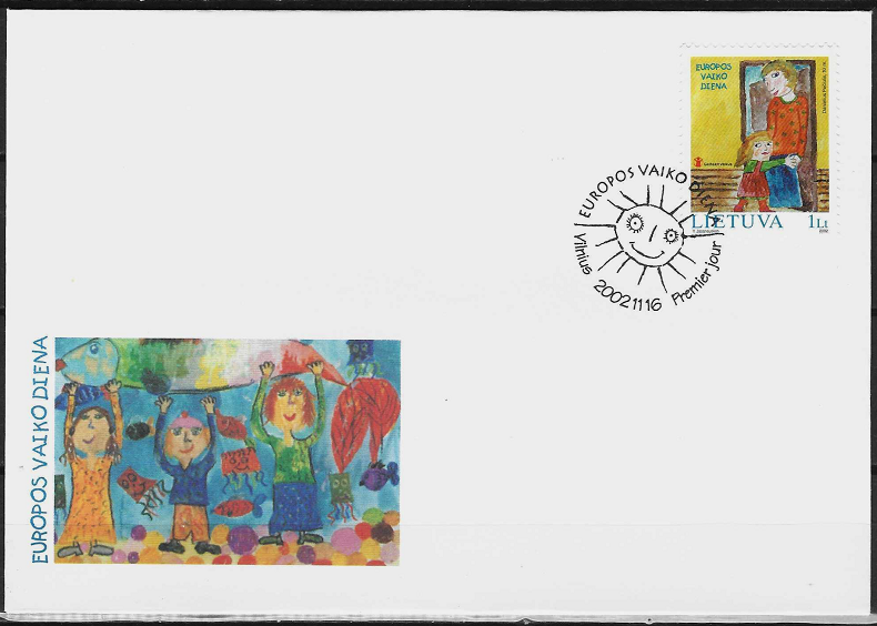 Pirmos dienos vokas. Europos vaiko diena