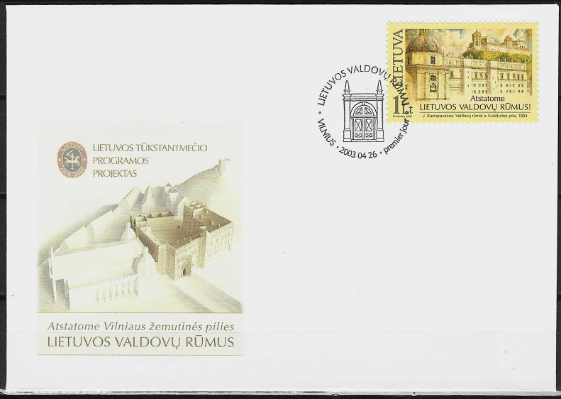 Pirmos dienos vokas. Lietuvos valdovų rūmų atstatymas