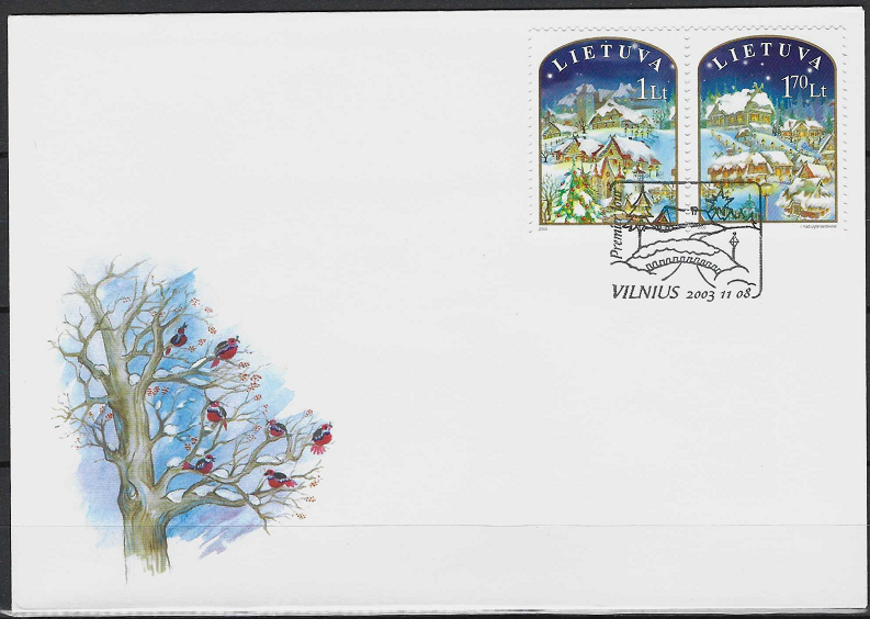 Pirmos dienos vokas. Šv. Kalėdos ir Naujieji Metai