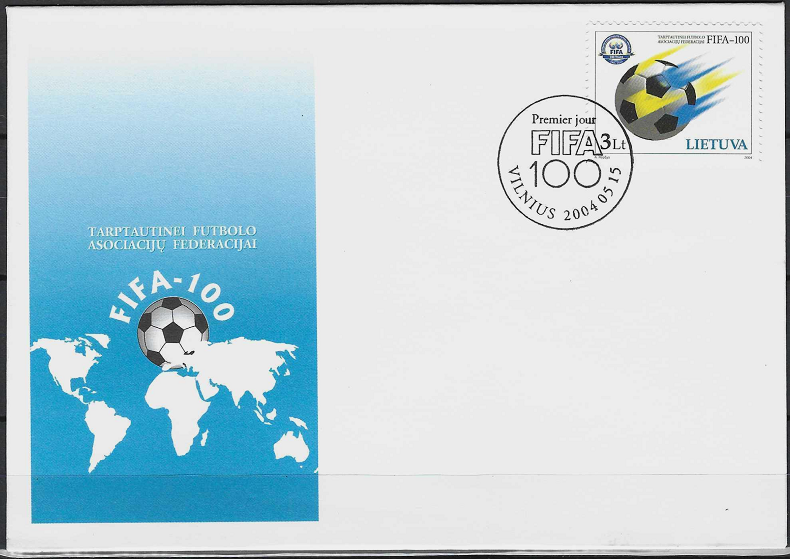 Pirmos dienos vokas. 100 metų FIFA