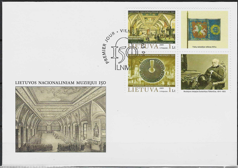 Pirmos dienos vokas. Iš muziejų fondų: Lietuvos nacionalinis muziejus