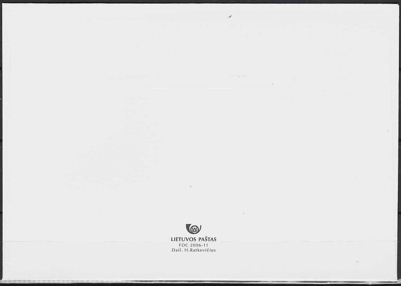 Pirmos dienos vokas. Iš Lietuvos pašto istorijos. 1918m įsteigta pašto valdyba