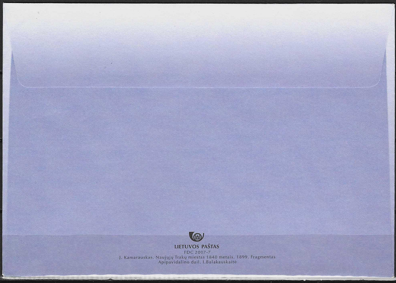 Pirmos dienos vokas. Iš muziejų fondų: Trakų istorijos muziejus