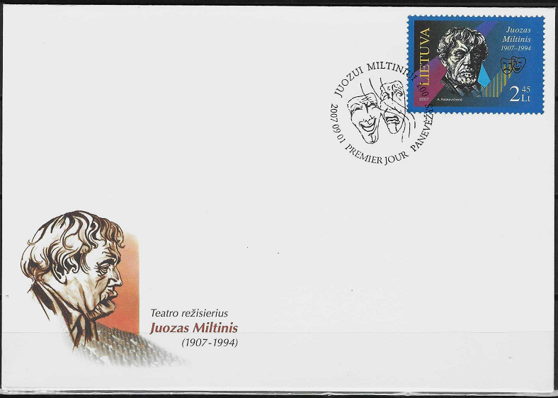 Pirmos dienos vokas. Teatro režisieriaus Juozo Miltinio 100-osios gimimo metinės