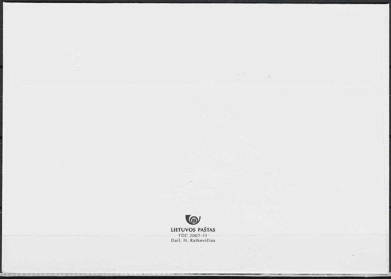 Pirmos dienos vokas. Iš Lietuvos pašto istorijos. 1992 m. sausio 1 d. atkurtas Lietuvos paštas