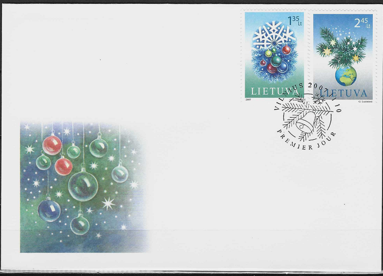 Pirmos dienos vokas. Antspaudavimo data – 2007.10.06