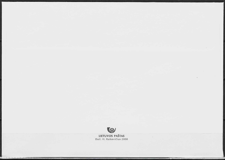 Kolekcinis vokas. 2008 m. tarptautinė pašto ženklų paroda Esene, Vokietijoje