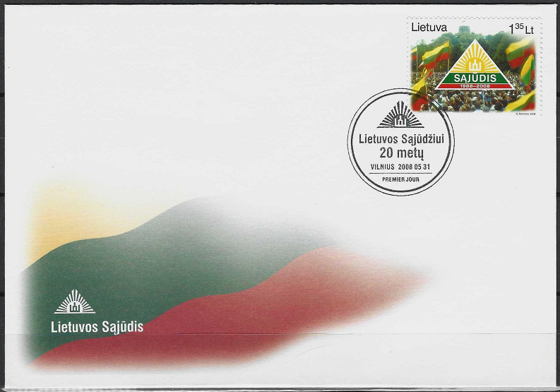 Pirmos dienos vokas. 20 metų Sąjūdžiui