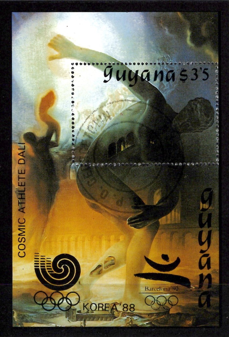 "Kosminis atletas" pagal Salvadoro Dali paveikslą