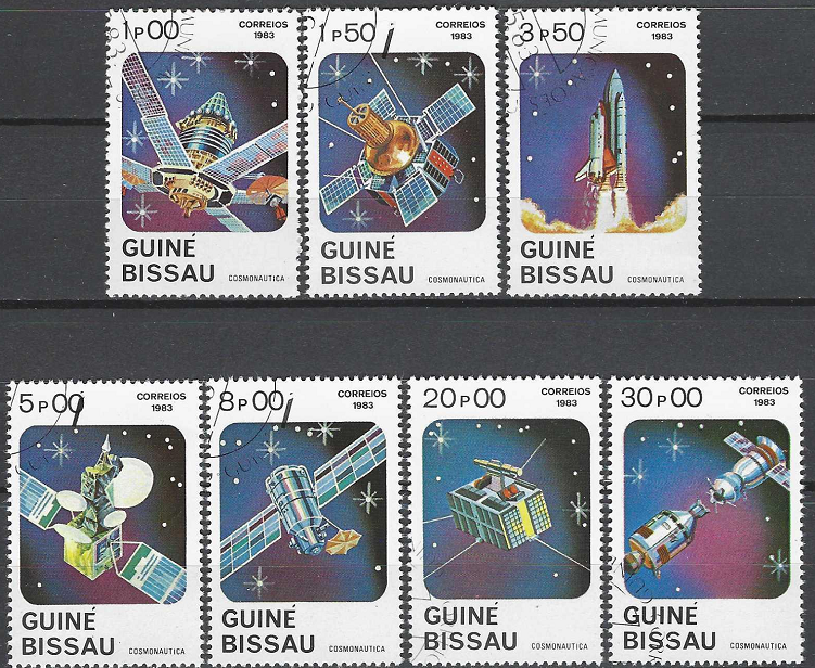 Pašto ženklai, Gvinėja Bisau. Kosmonautikos diena