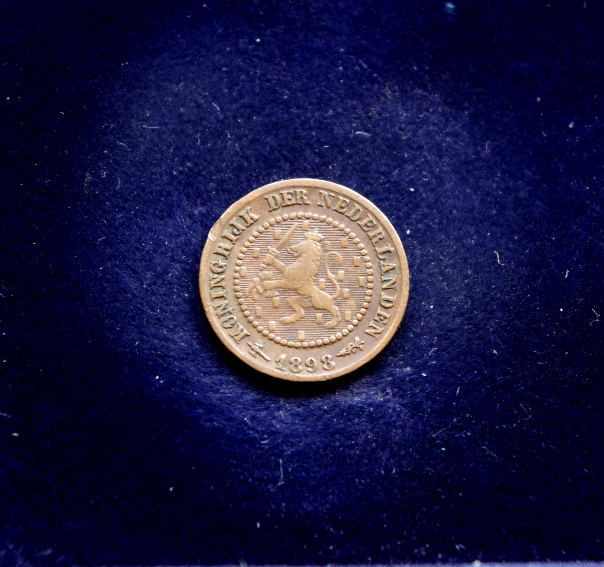 Nyderlandų 1/2 cento moneta