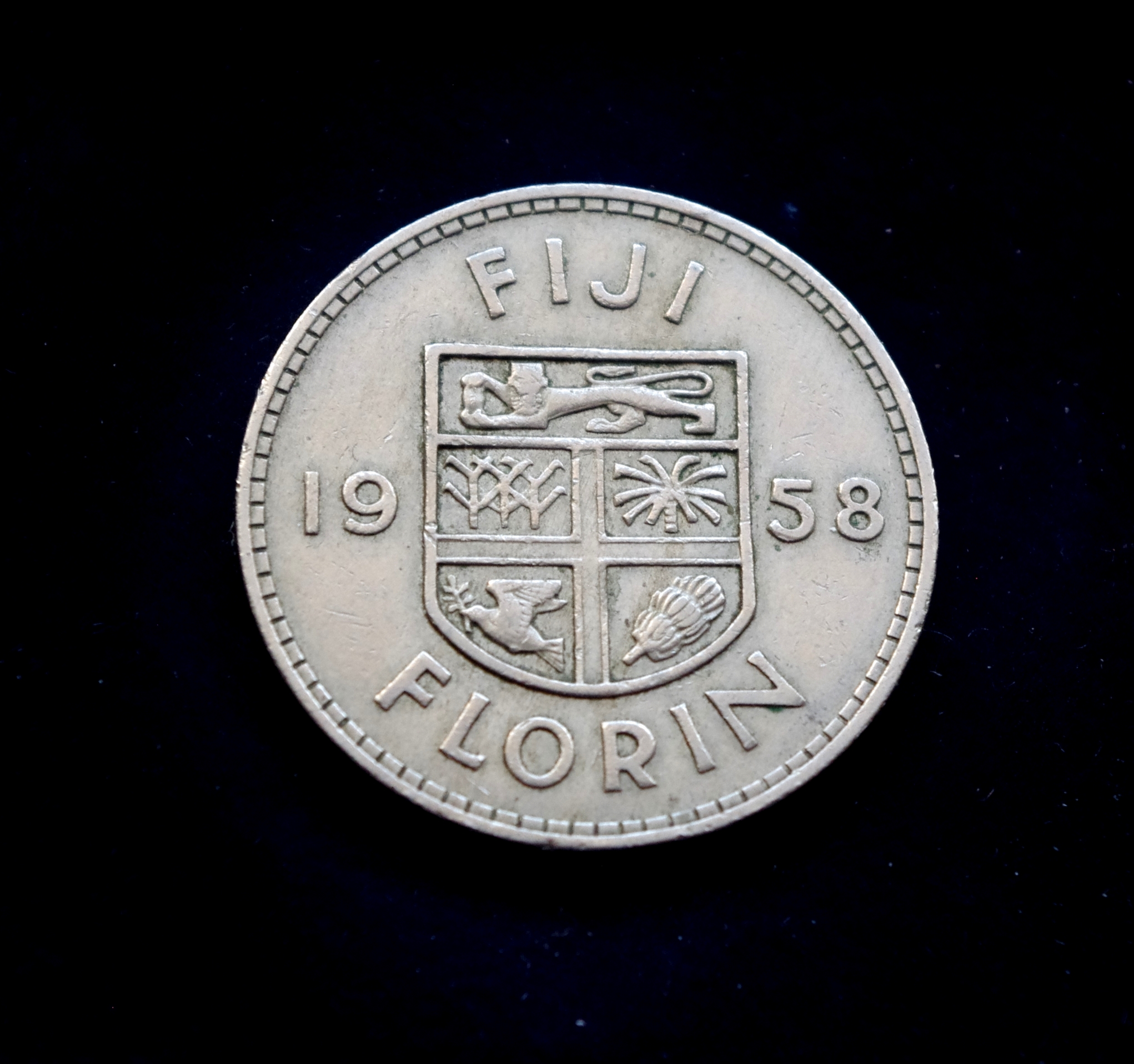 Fidžio 1 florino moneta