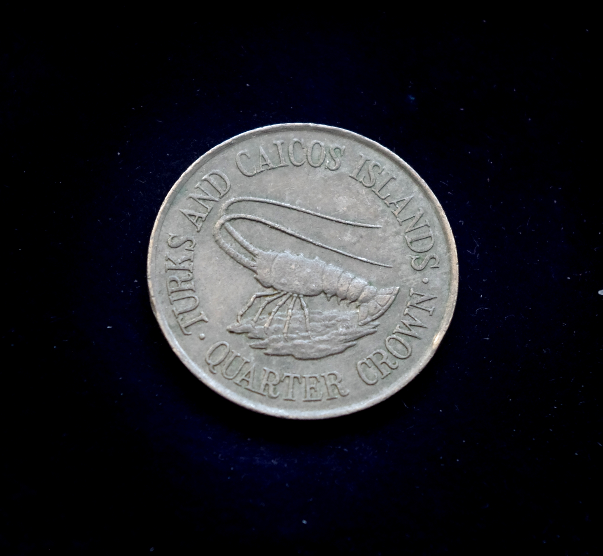 Terkso ir Kaikoso salo 1/4 kronos moneta