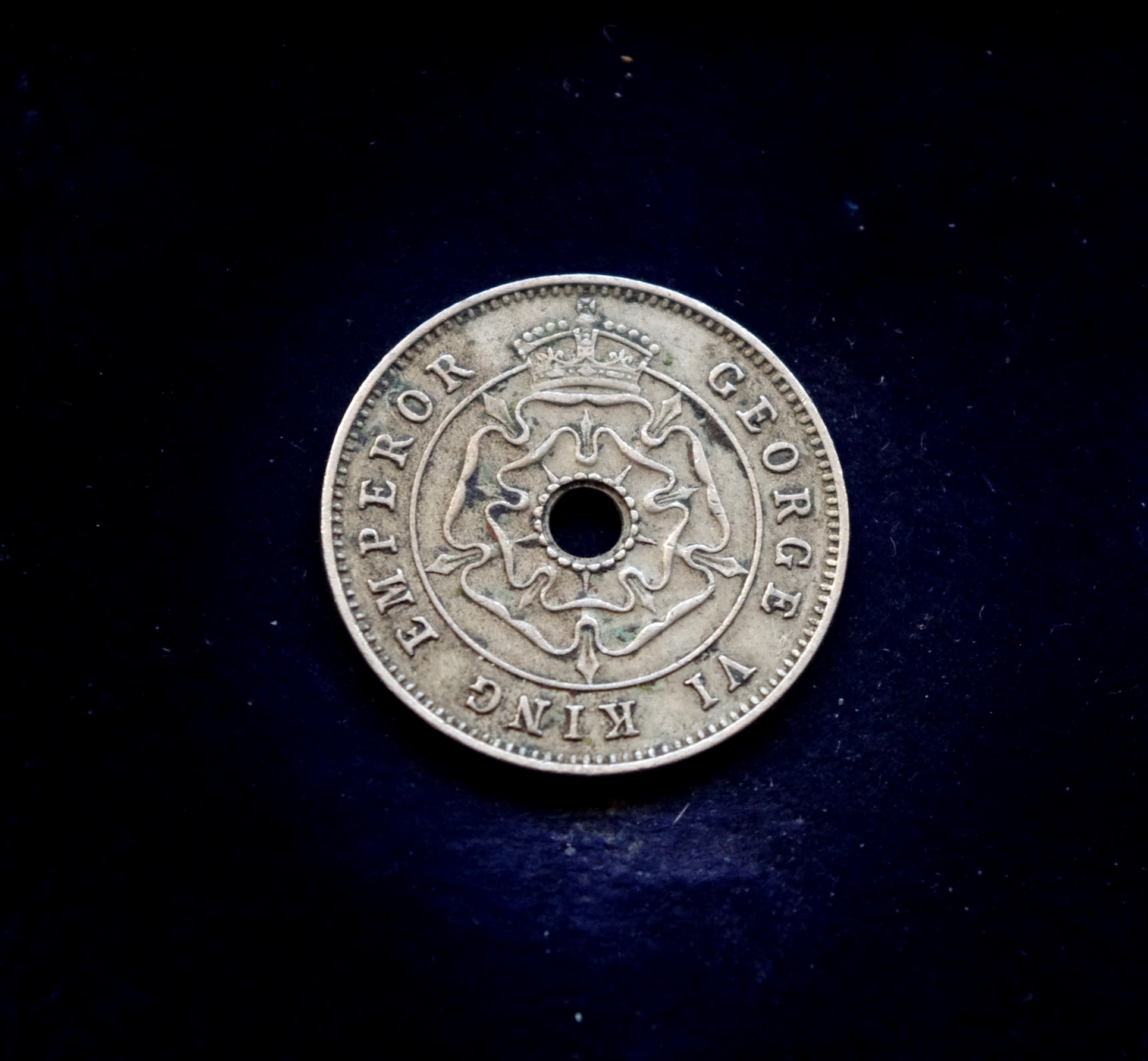 Pietų Rodezijos 1/2 penso moneta