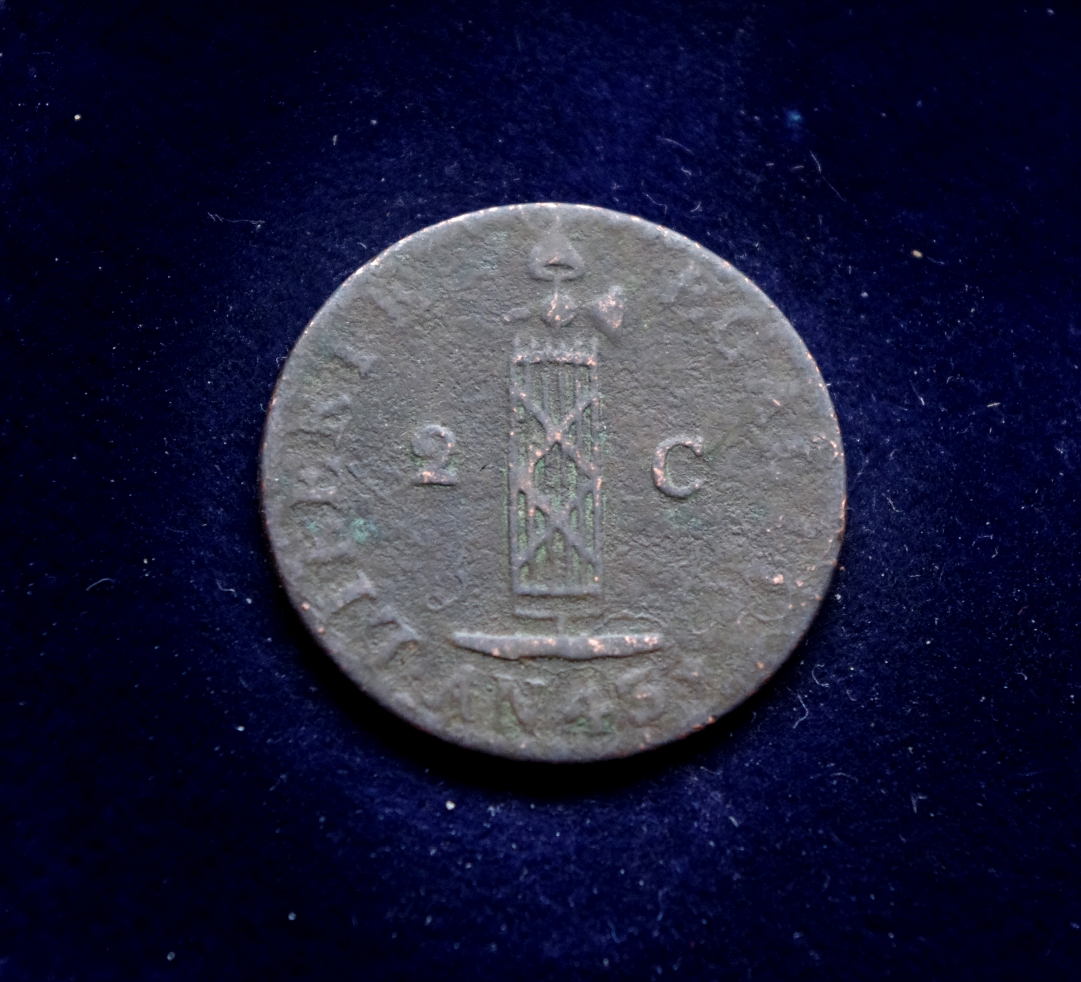 Haičio 2 santimų moneta