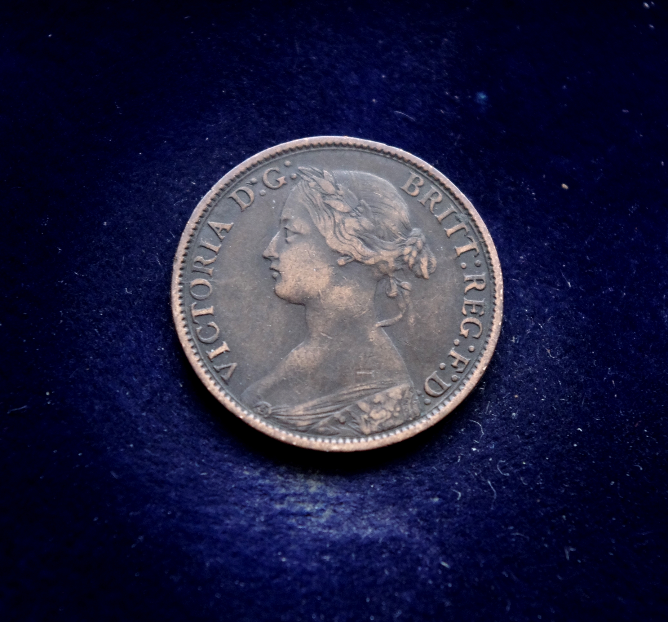 Jungtinės Karalystės 1 fartingo moneta