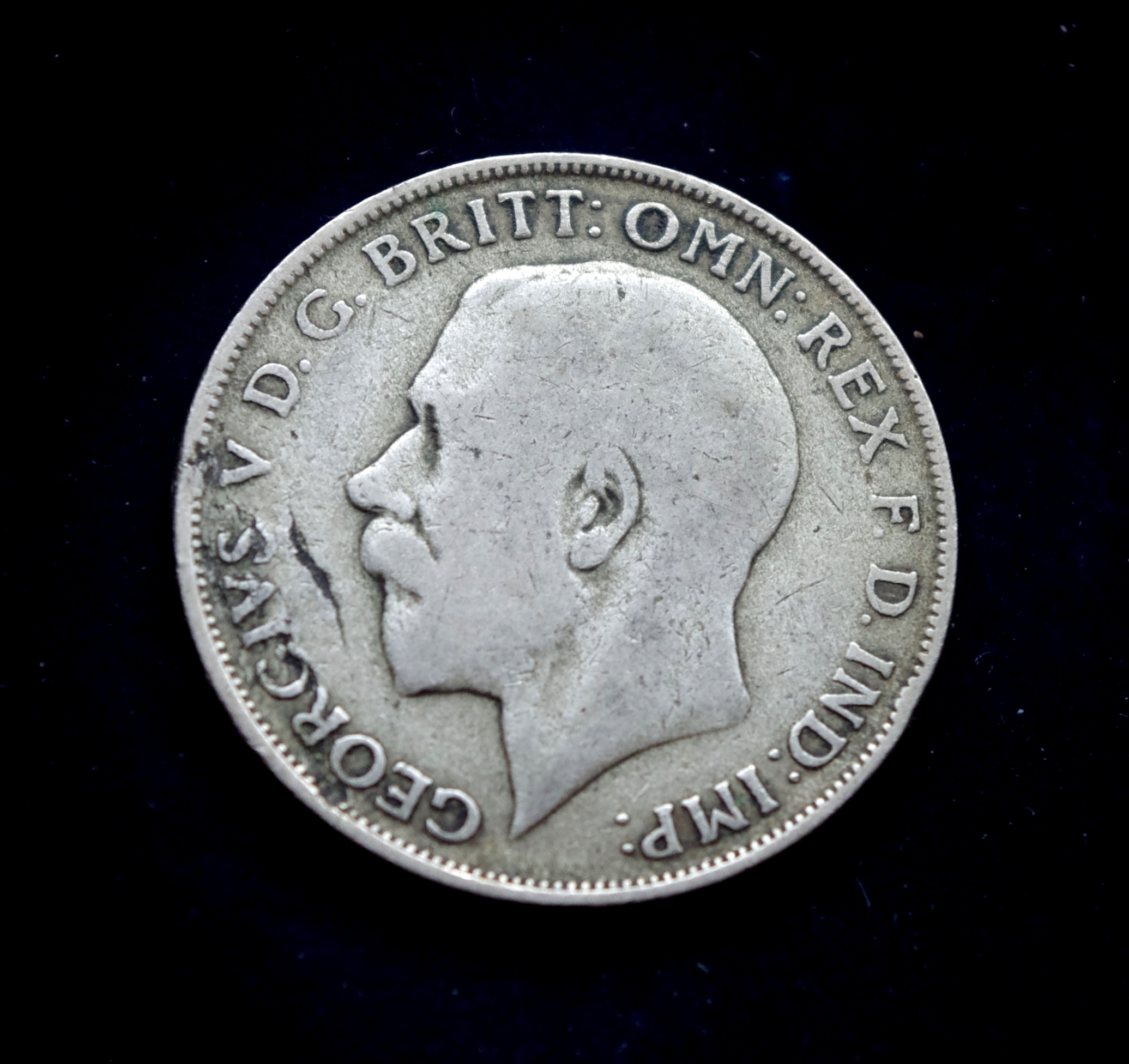 Jungtinės Karalystės 2 šilingų (1 florino) sidabrinė moneta