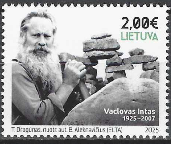 Pašto ženklai, Lietuva. Vaclovo Into 100-osios gimimo metinės