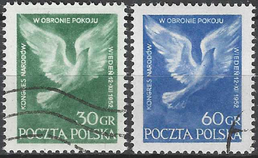 Pašto ženklai, Lenkija. Pasaulio taikos kongresas Vienoje, Austrijoje