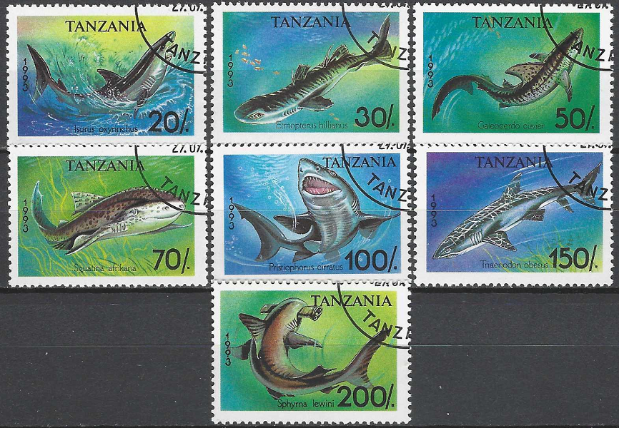 Pašto ženklai, Tanzanija. Rykliai