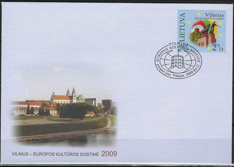 Pirmos dienos vokas. Vilnius - Europos kultūros sostinė