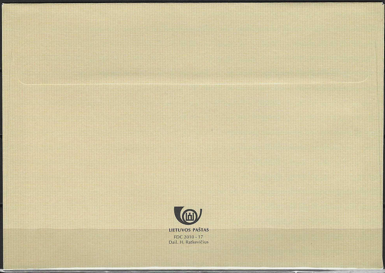 Pirmos dienos vokas. Lietuvos didžiojo kunigaikščio Gedimino ordino didysis kryžius