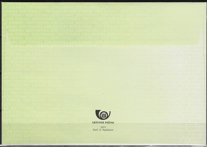 Kolekcinis vokas. 2011 m. tarptautinė pašto ženklų paroda Esene, Vokietijoje