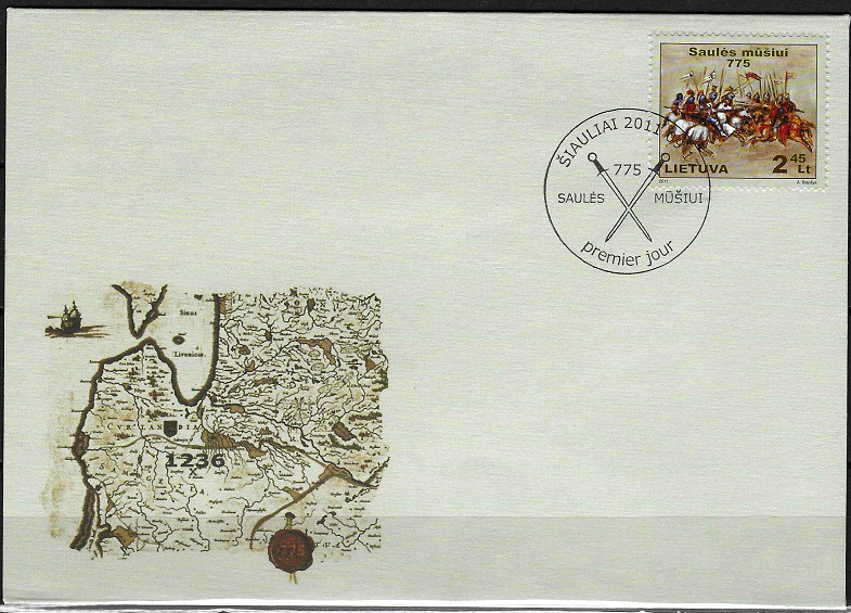 Pirmos dienos vokas. Saulės mūšiui 750 metų
